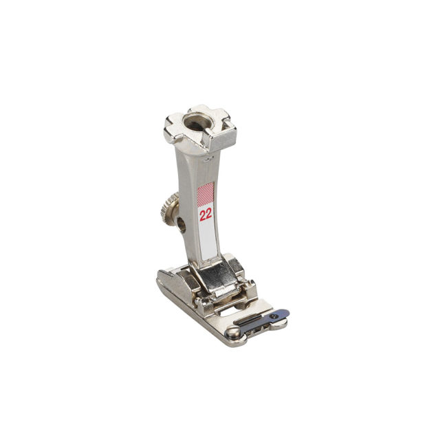 Piedino #22 per cordoncini con 3 scanalature