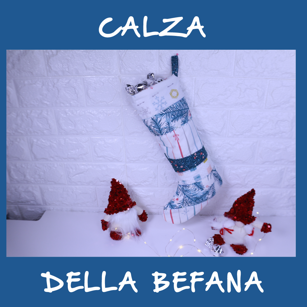 calza befana tutorial bernina